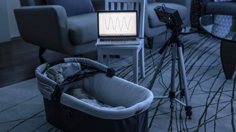 University of Washington researchers have developed a new smart speaker skill that lets a device use white noise to both soothe sleeping babies and monitor their breathing and movement.